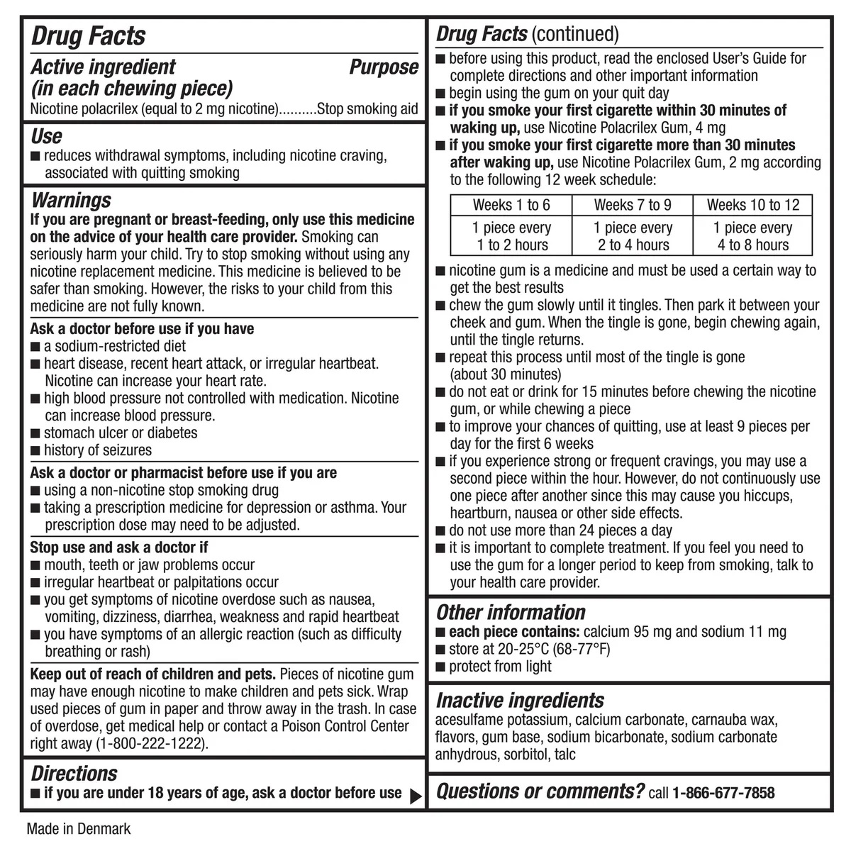 커클랜드 시그니처 니코틴 금연사탕 민트 270개 4mg - 이미지 2
