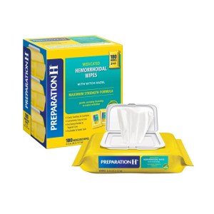 프레파레이션 치질 관리 통증완화 전용 티슈 180매 (Preparation H)