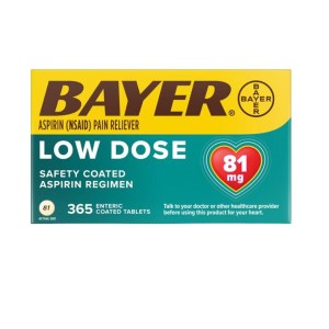 바이엘 아스피린 저용량 81mg 365코트테블렛