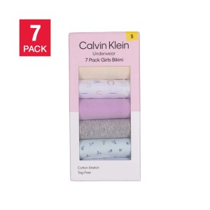 캘빈클라인 언더웨어 CK 여아용 팬티 속옷 7개세트