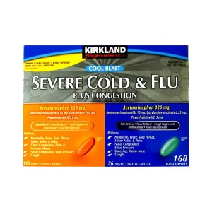 커클랜드 시그니처 독감 감기약 168정