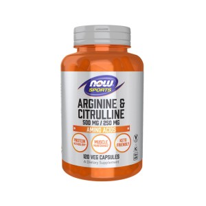 나우푸드 아르기닌 500mg/시트롤린 250mg 120정