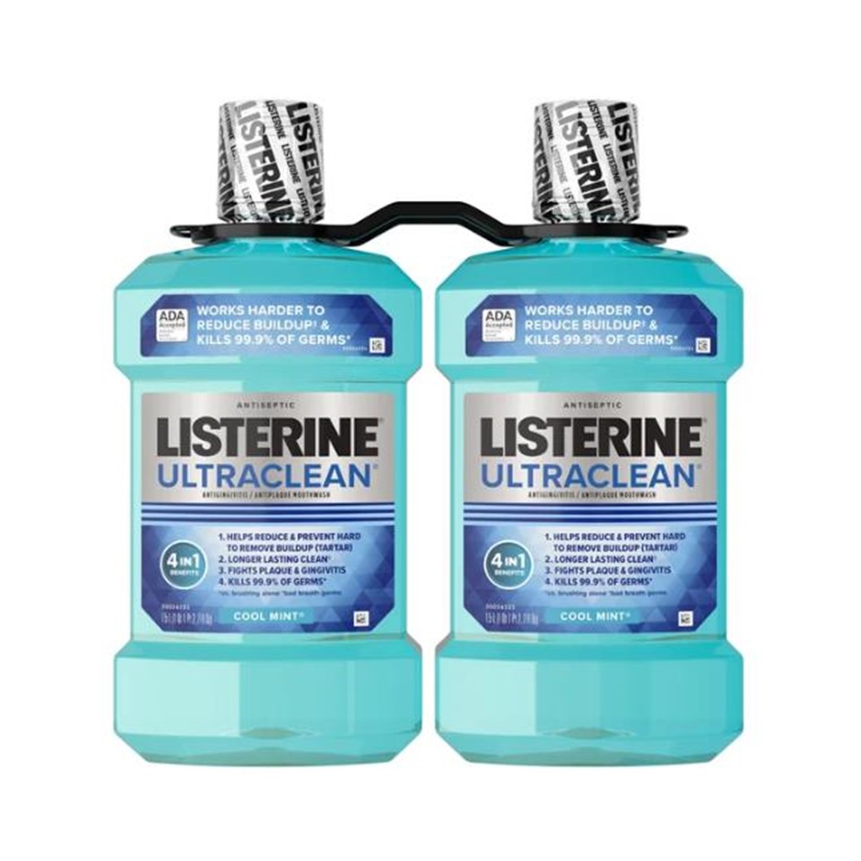 리스테린 쿨민트 울트라 클린 가글 마우스워시 1.5리터 2개세트