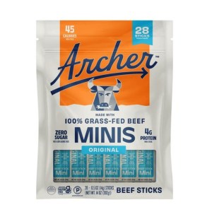 컨트리 아쳐 Grass-fed 비프스틱 미니스 오리지널 28개입