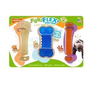 나일라본 펀 앤 플랙시 강아지 장닌감 3종세트